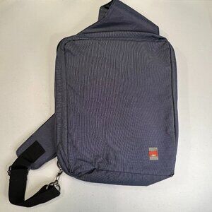 Nike Sling Backpack Blue Orange VTG Y2K School Sports Work Academia Class